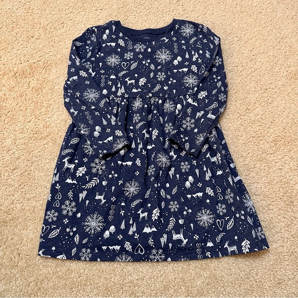 3/$25 Old Navy Winter Themed Dress - Picture 3 of 5